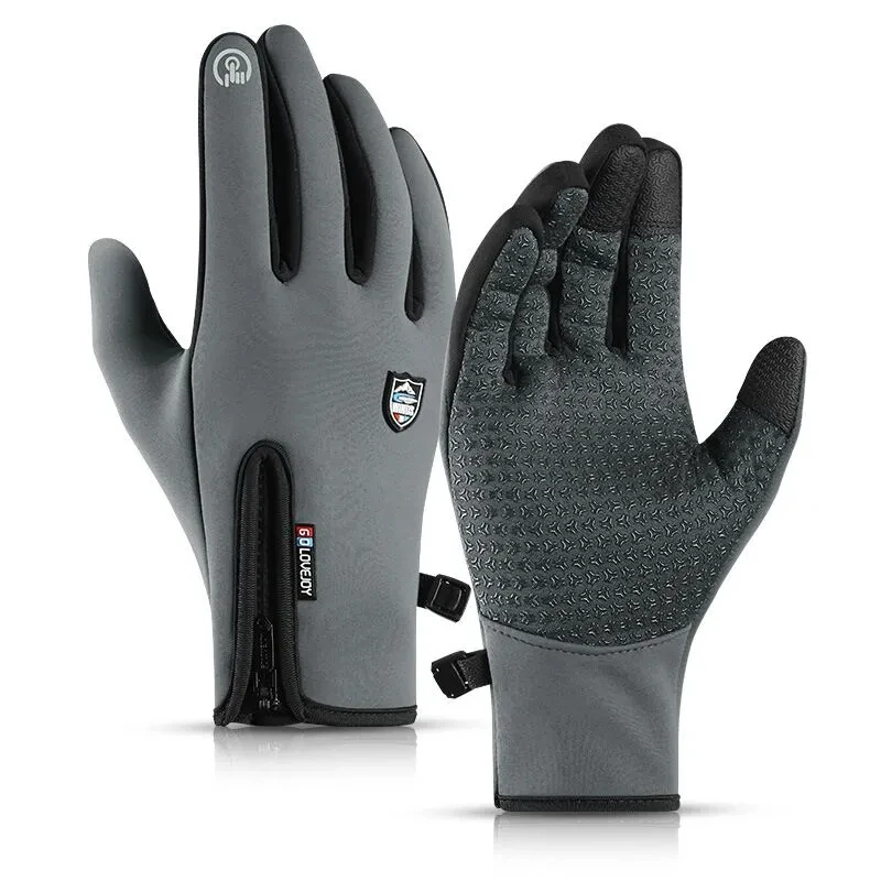 Youpin Winter Thermal Gloves Waterproof Windproof Outdoor Sports Warm Cycling Gloves Full Finger Touch Screen Glove Men Women