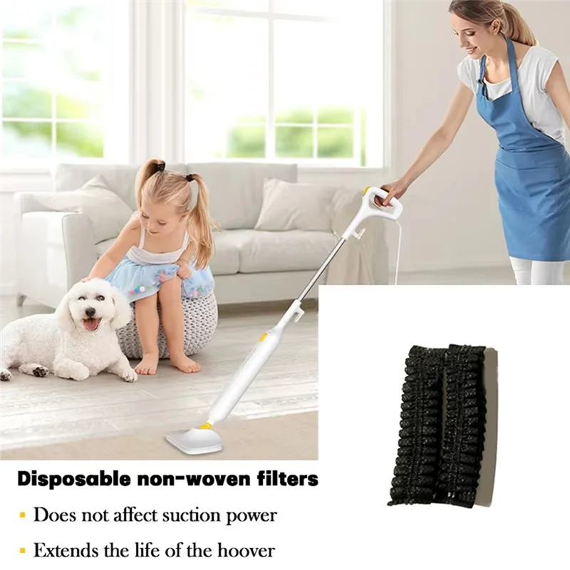 A21F-100PCS مكنسة كهربائية يمكن التخلص منها مرشح الغبار يغطي جمع الغبار صافي يغطي للمكنسة الكهربائية #2