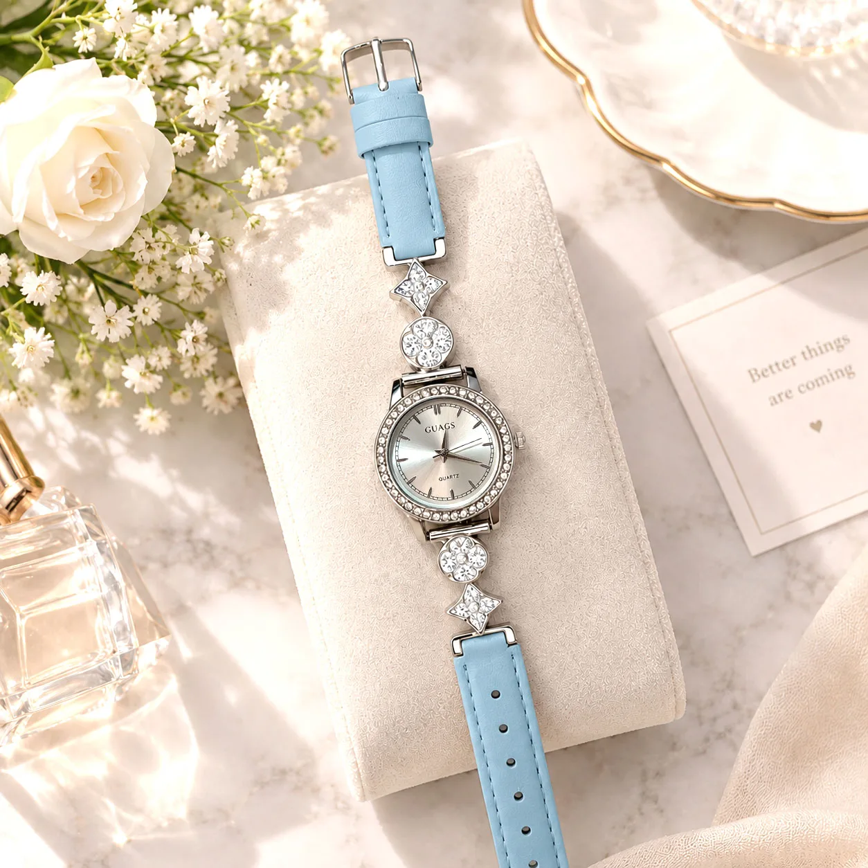 1Pc New Women's Fashionable Classic Quartz Watch, Elegant and Casual Style, Suitable for Daily Wear Gifts for Women, Birthday Gifts, Back-To-School Gifts, Suitable for Various Holidays.