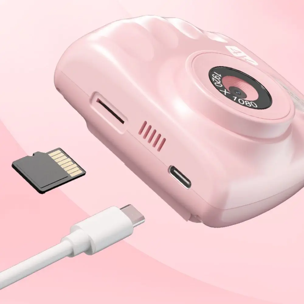 Scatar fotos mini crianças câmera pequenas crianças câmera mini câmera digital slr brinquedos selfie crianças câmera hd brinquedos crianças