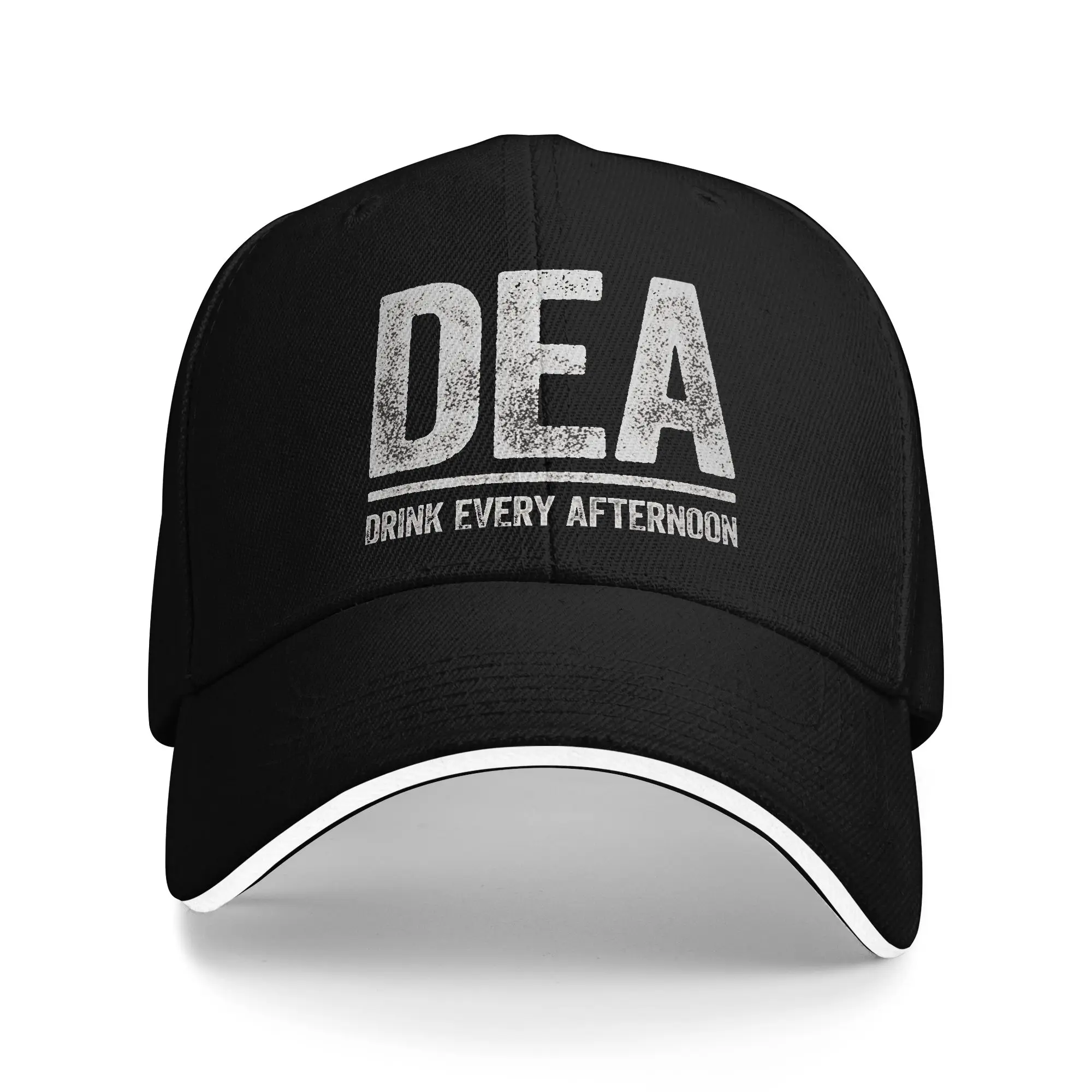 DEA Special Agent Baseball Caps Popular  Sandwich Hats for Men Women Adjustable Sun Cap Fishing