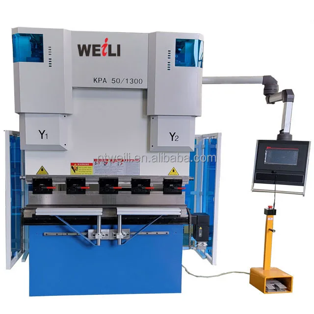الصين Wc67k-125/3200 Ct12 4 + 1 محور الصفائح المعدنية الهيدروليكية باستخدام الحاسب الآلي الصحافة الفرامل لوح فولاذي التصنيع باستخدام الحاسب الآلي الانحناء أضعاف هاين