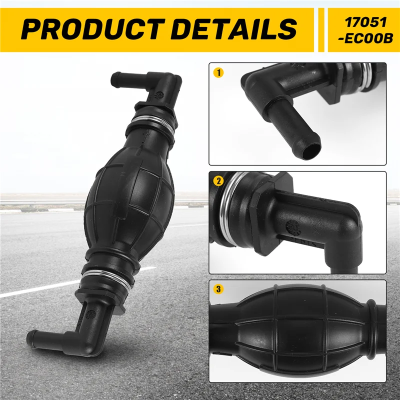 A09E-Combustible Lift Pump Bulb Auto Parts Fuel Pump For Nissan Navara D40 Pathfinder R51M 17051-EC00B 17051EC00B