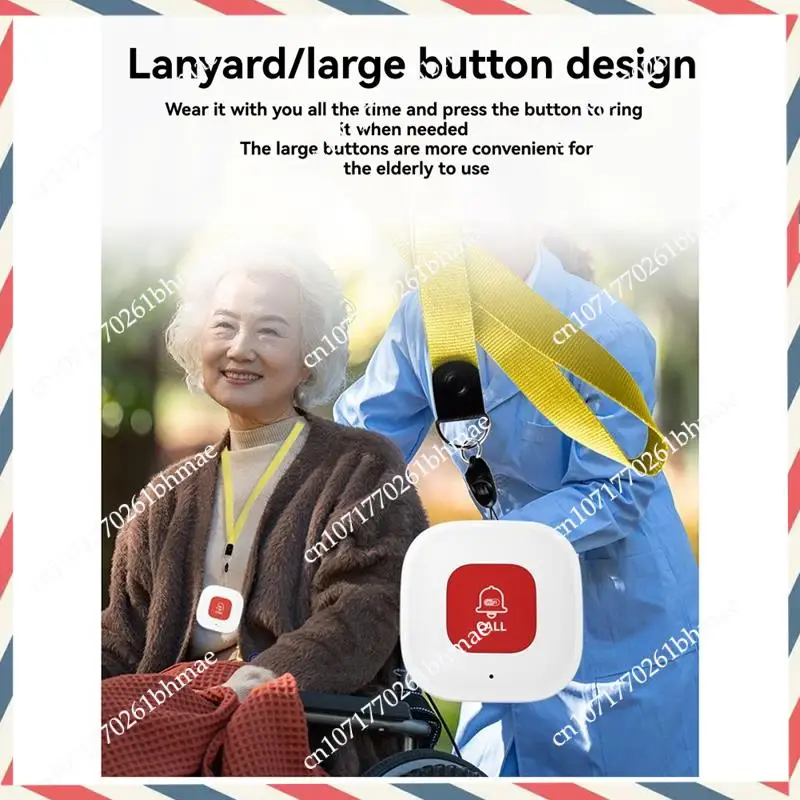 -A21Z Tuya Smart Wifi SOS Alert System Emergency Call Button Elderly Caregiver Pager For Seniors Patients Home