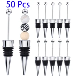 50 Pcs Red Wine Stopper Champagne Wine Bottle Stopper Wedding Gifts Wine Stopper Bar Accessories
