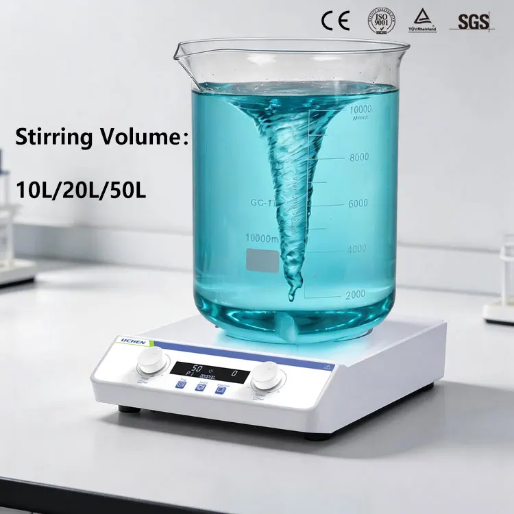 Large Capacity Multi Functional Low Cost Magnetic Stirrer for Professional Laboratory Chemical Biological Use