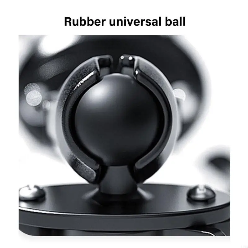 F3MA Car Windshield Bracket Bracket حامل رأس الكرة المزدوج لكاميرات الحركة