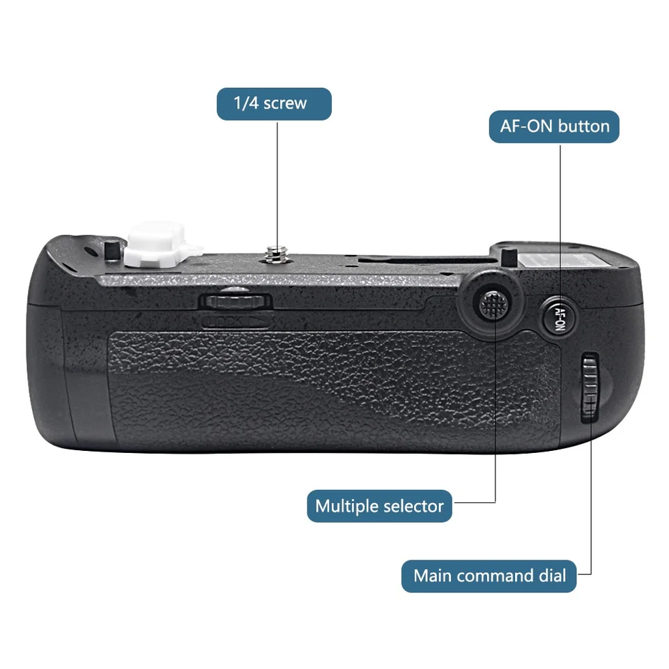 Mcoplus Verticale Batterijgreep Voor Nikon D850 - Vervanging MB-D18