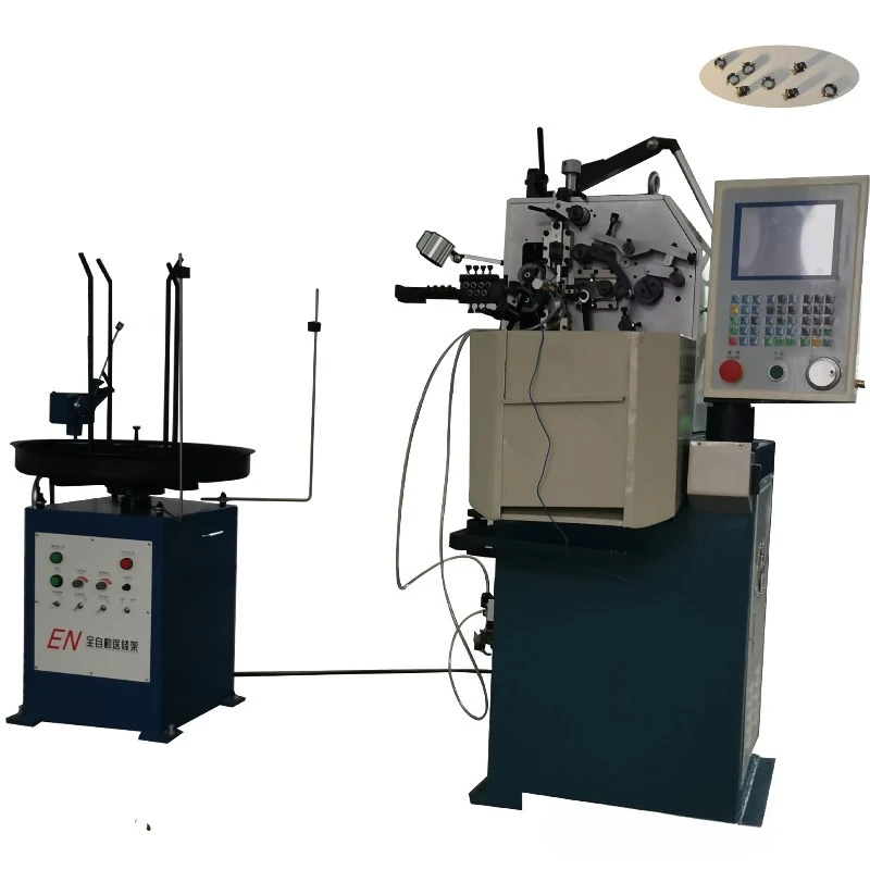 CNC numerical control spring coiling machine equipment, servo motor spring coiling machine, compression spring
