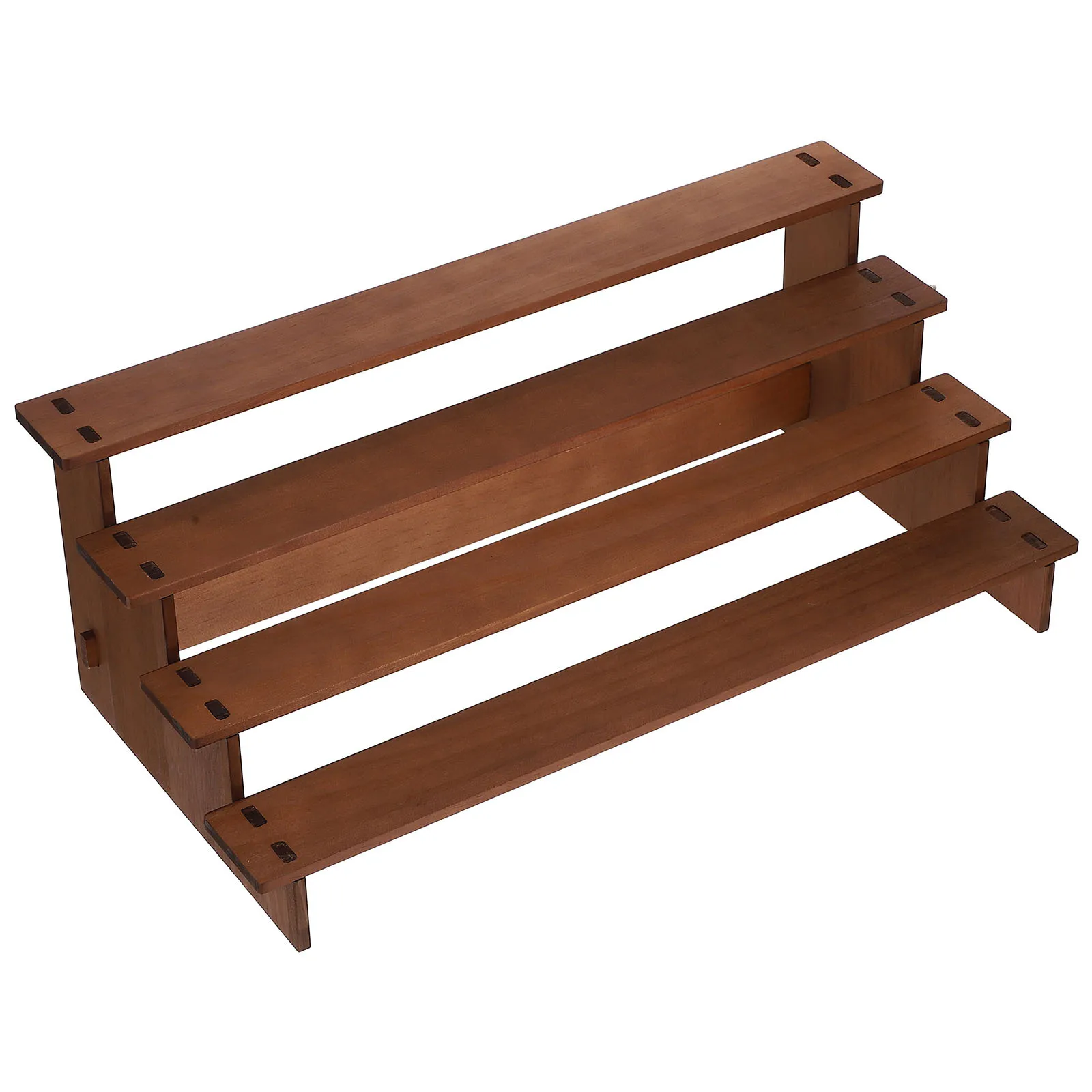 

Solid Wood Bracelet Display Stand Multi-Tier Jewelry Holder For Women Necklace Earring Organizer Vintage Tabletop Shelf Storage