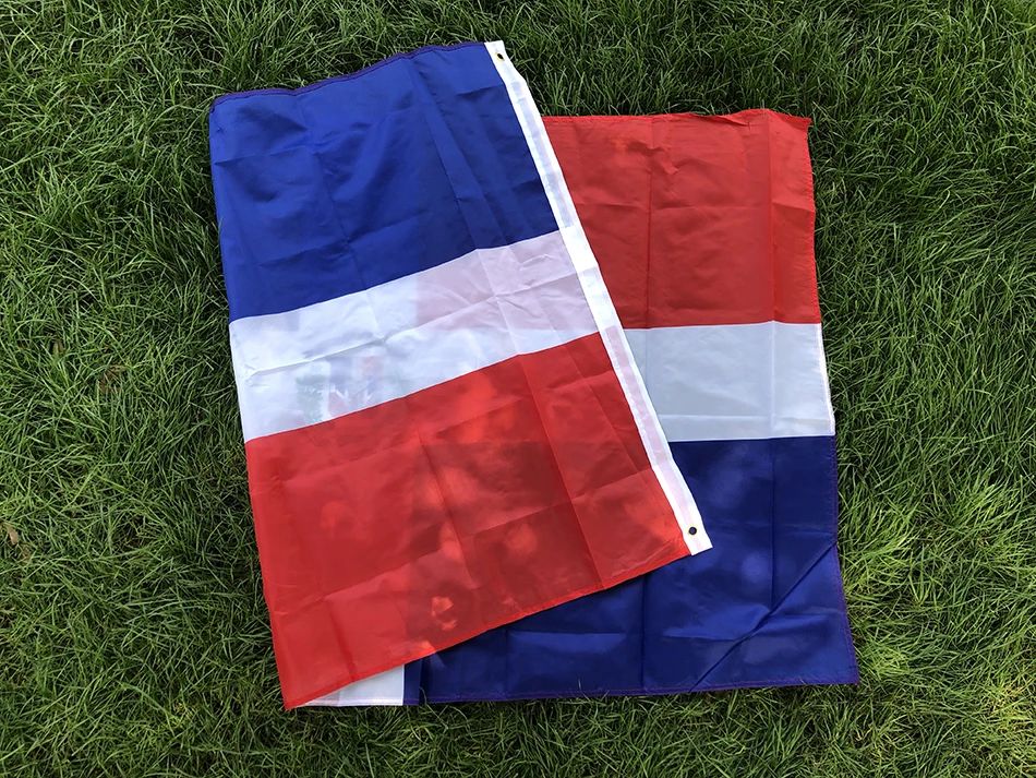SKY VLAG Bandera nacional República Dominicana para interior exterior - imagen 2