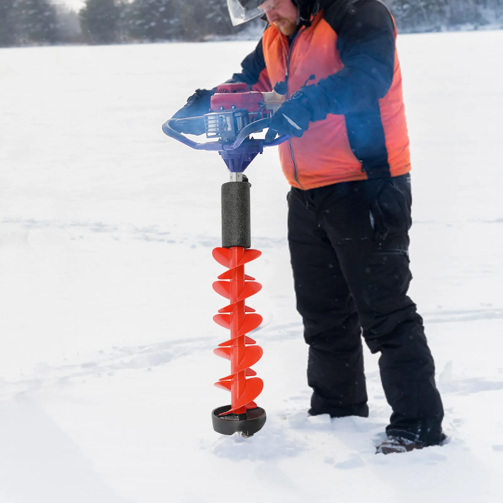 

Ледоруб 15*75 см, нейлоновая сменная часть для ледоруба, ледоруб для быстрого бурения льда, зимняя рыбалка