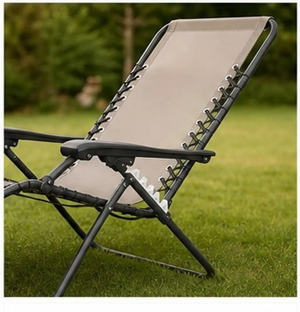 4Pcs Outdoor Folding Chair Support Buckle Adjustable 5 Gear Recliner Back Bracket Patio Lounge Furniture Repair Replacement