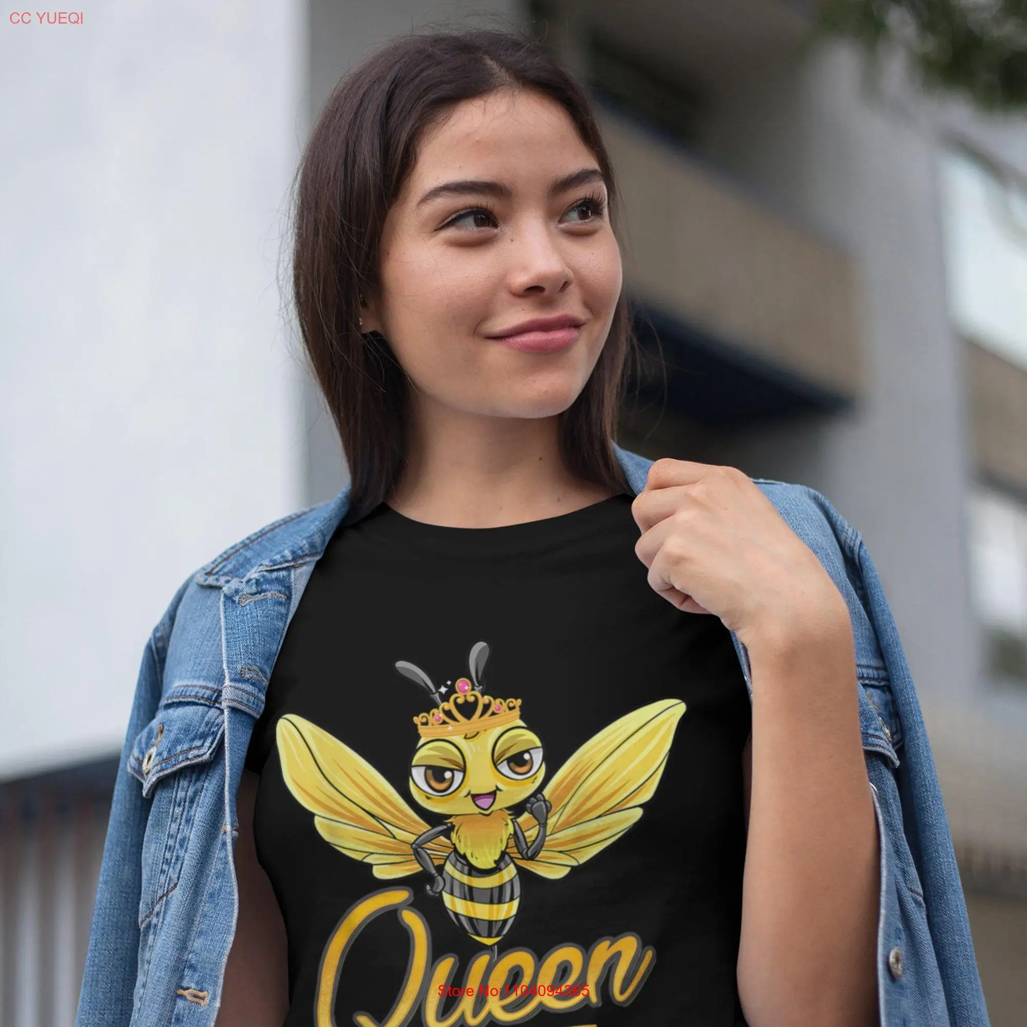 Beehive Majesty Queen's Bee Crown Beekeeping T Shirt Beekeeper Lover For Beekeepers long or short sleeves