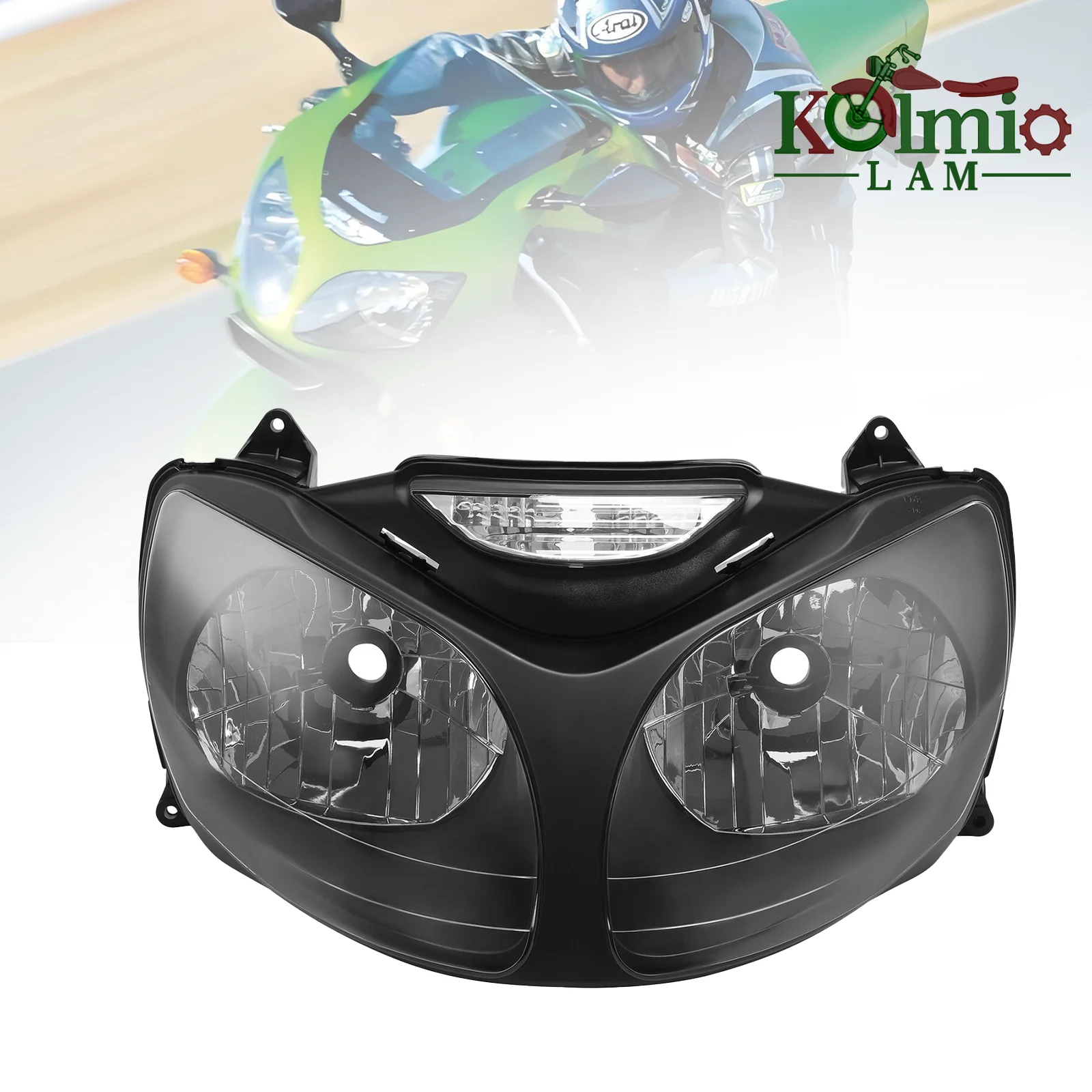 

Fit For Kawasaki NINJA ZX12R 2000 - 2001 Motorcycle Headlight Assembly ZX 12R Headlamp Light