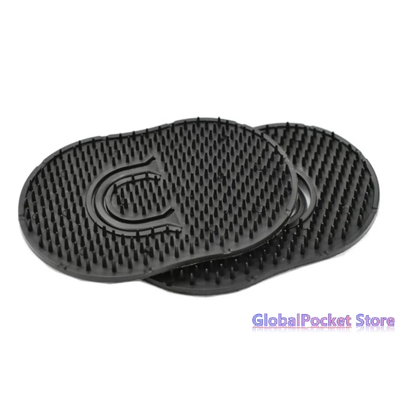 [TG823]1Pcs Small Round Hair Brush Pocket Comb Hair Men Beard Mustache Palm Travel Scalp Massager Portable