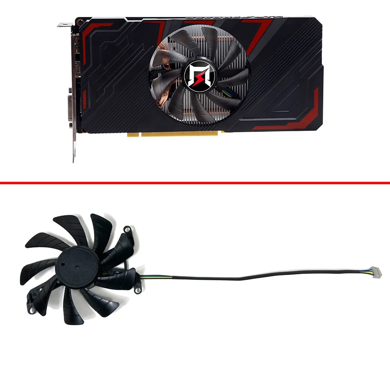 Cooling Fan 85mm 4pin GTX1660 GPU FAN For Gainward GTX1660 ITX video card fans