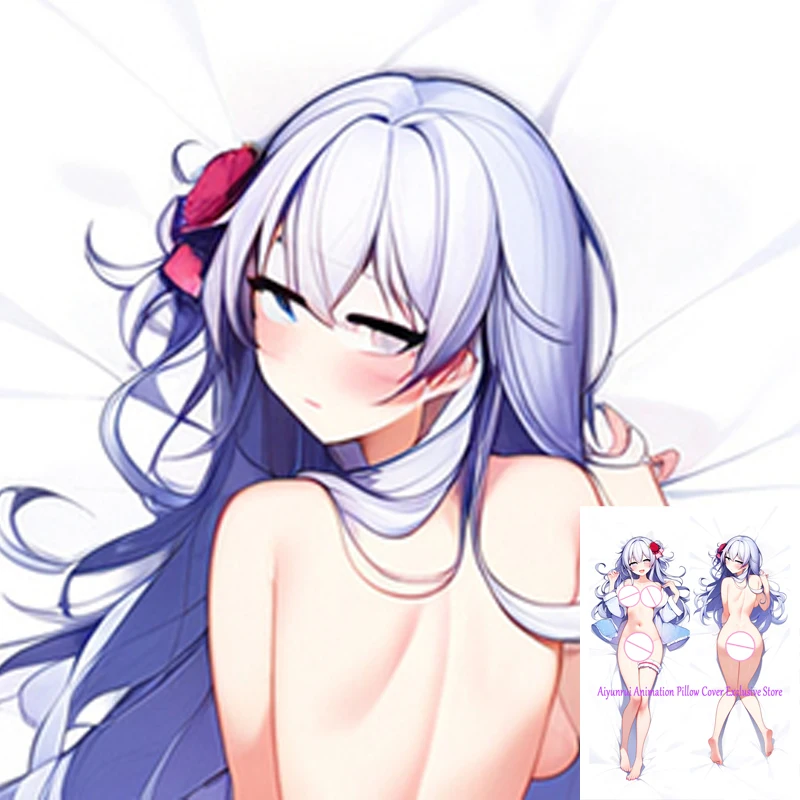 

Anime Pillow Cover Dakimakura Beauty With Giant Br 2 Side Printed Hugging Body Pillowcase Cushion Cover Bedding Young Girl Tits