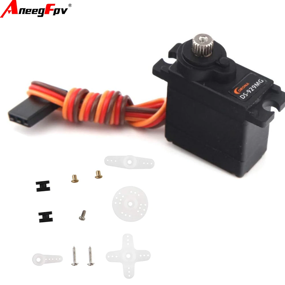 RC Servo DS-929MG Motor Digital Servo Metal Gear para TREX 450 RC Hobby Helicopter Micro Servo