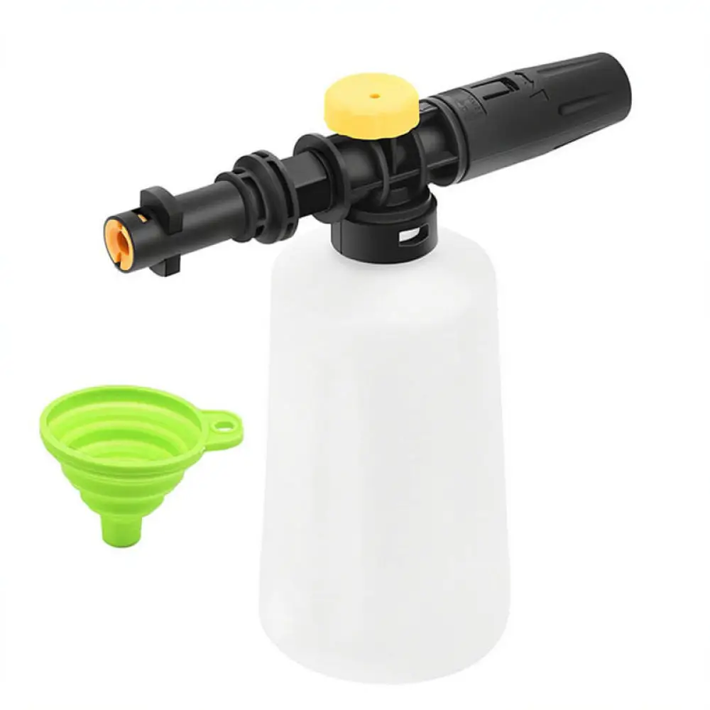 High Pressure Foam Cannon For Auto Detailing Car Washer Soap Dispenser Adjustable Cleaning Applicator Durable Nylon Tool