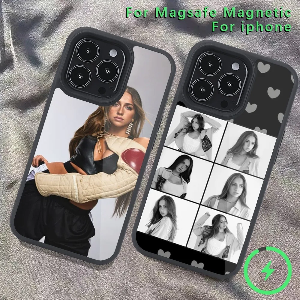 T-Tate Mcrae Greedy singer Phone Case  For iPhone 14 13 12 11 15 Pro Max Magsafe Wireless Charge Plus Mini Cover