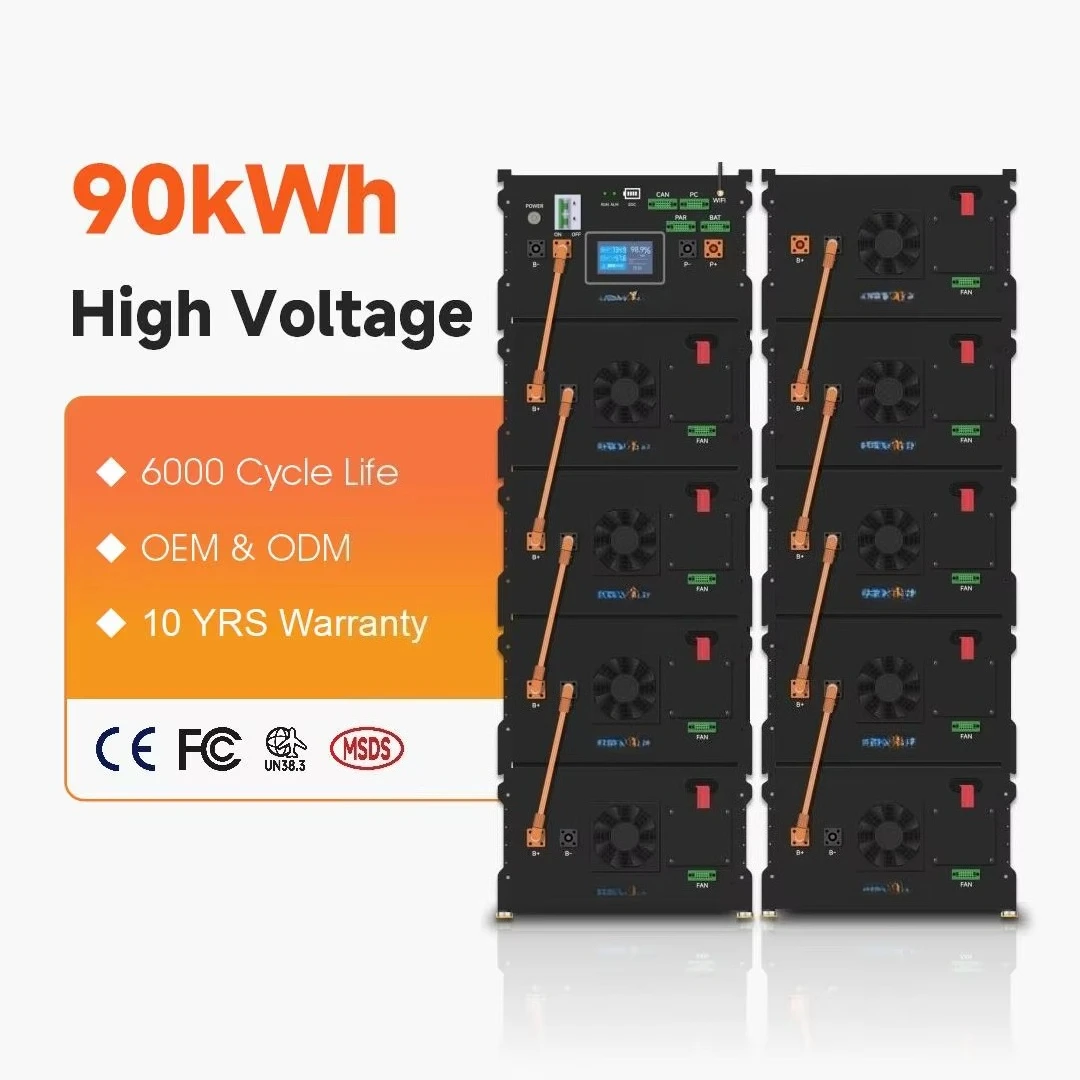 

KEVOLT Complete Industrial Solar Battery System Kit Rack Mounted 70kWh 80kWh 90kWh with for Commercial