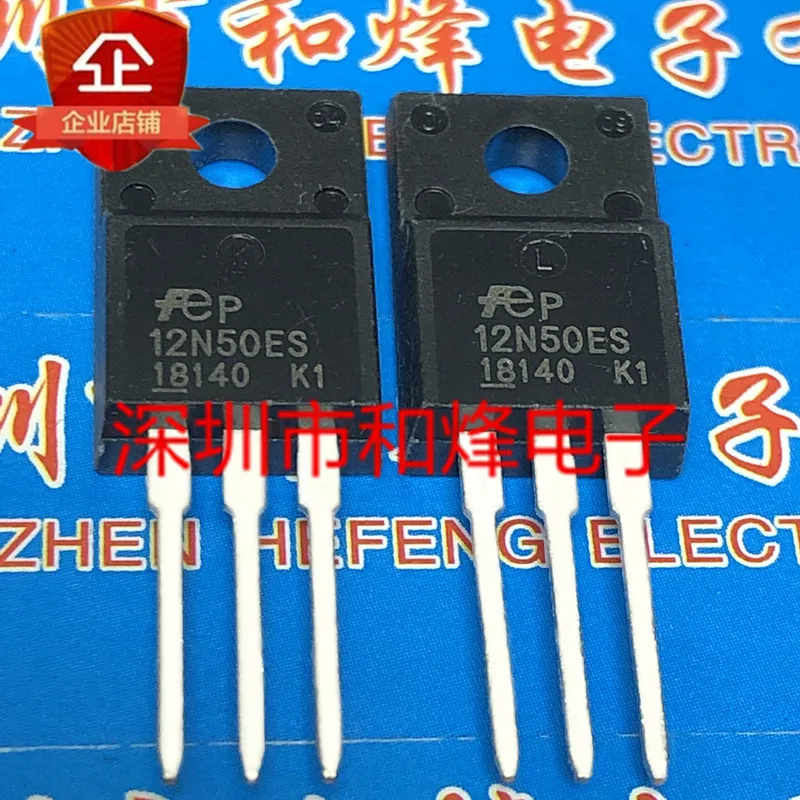 5PCS-10PCS 12N50ES FMV12N50ES  TO-220F 500V12A  New And Original On Stock