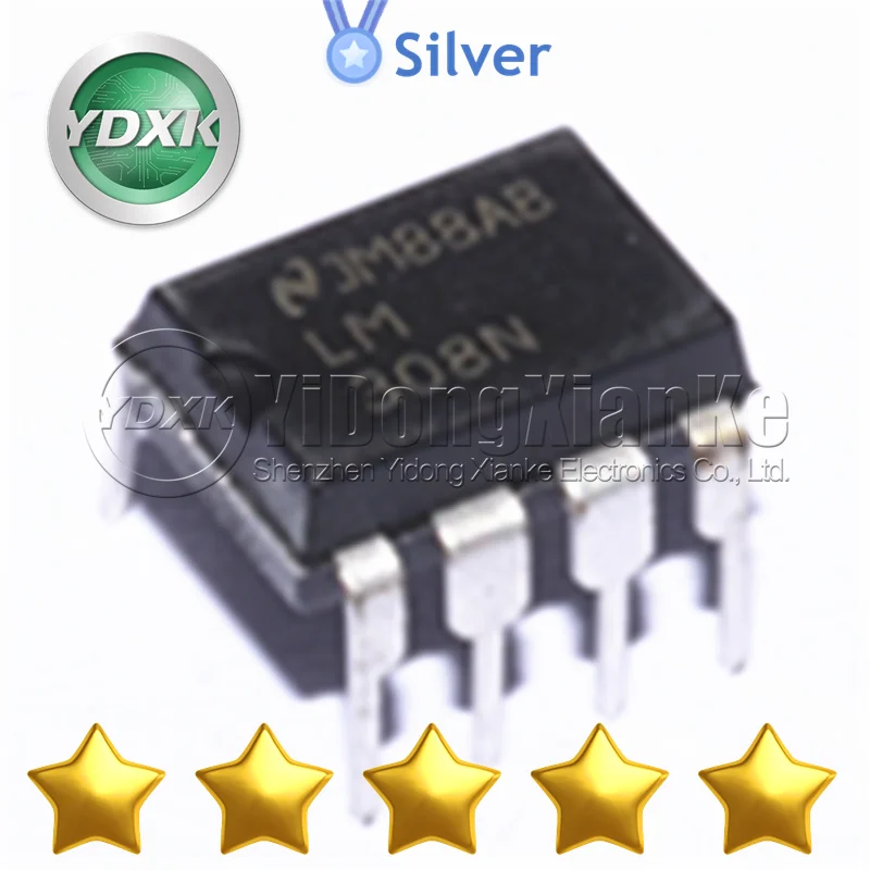 LM308N DIP8 komponenty elektroniczne LM307N LM3080N LM310N LM311N LM311P nowy oryginalny LM318N