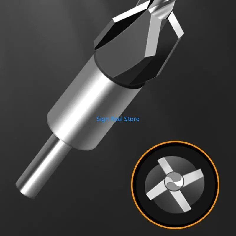 

DIYer Home Project Countersink Drill Bit, Easy Screw Installation with Adjustable Depth Control for Woodworker Hobbyists 41XB