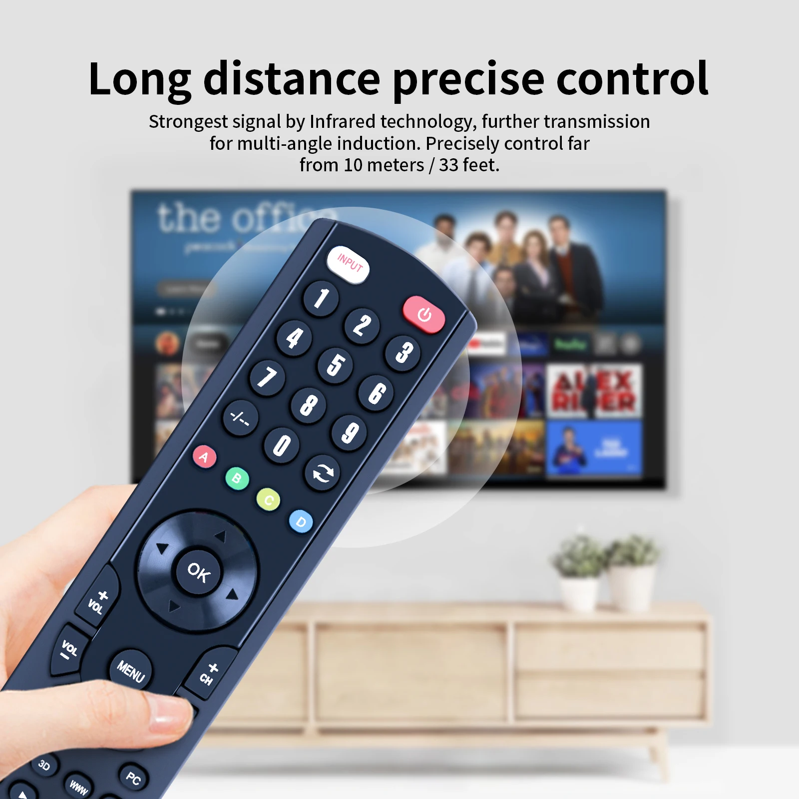Remote Control pengganti baru untuk Marantz rc001pnd, ND8006, PM8006 ND8006N1SG