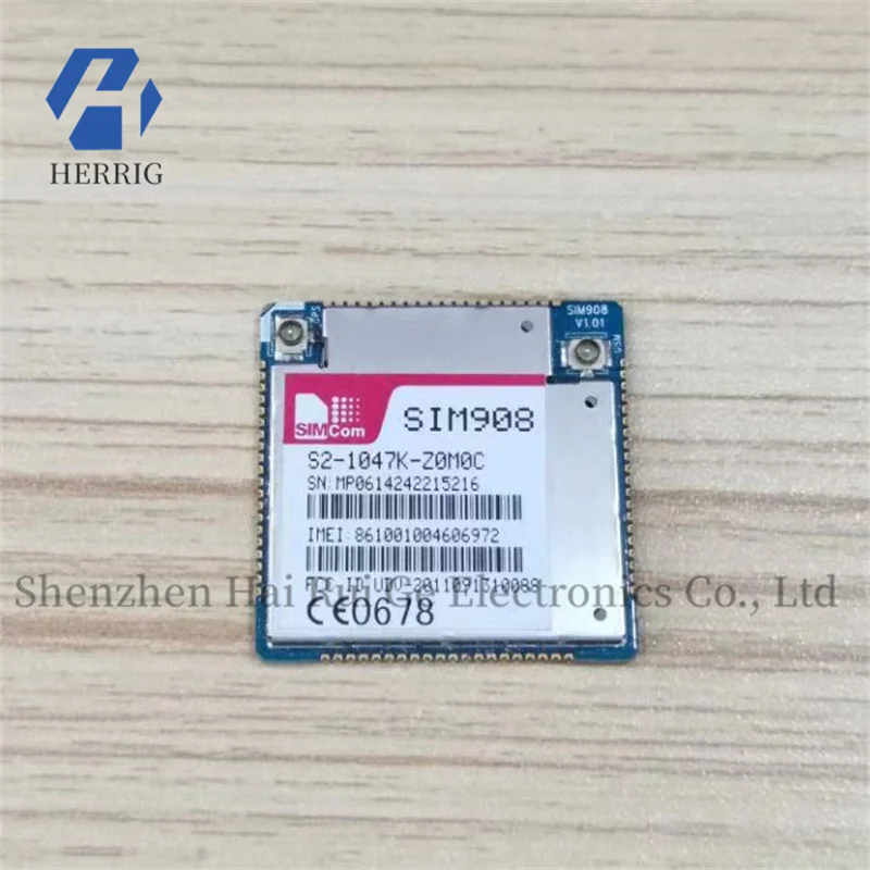 

Brand new original SIMCOM SIM908 GSM GPRS GPS quad band module