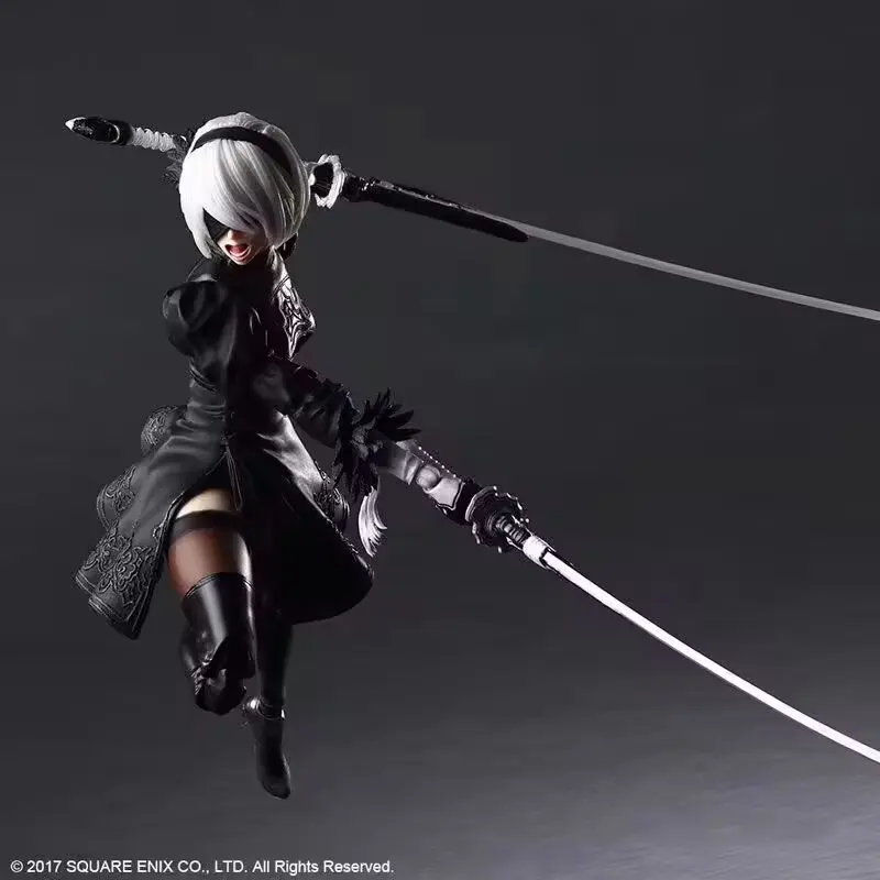 

Nier：Automata Yorha No.2 Type B Play Arts Articulated Action Figure Toys Collection Decoration Game Peripheral Birthday Gifts