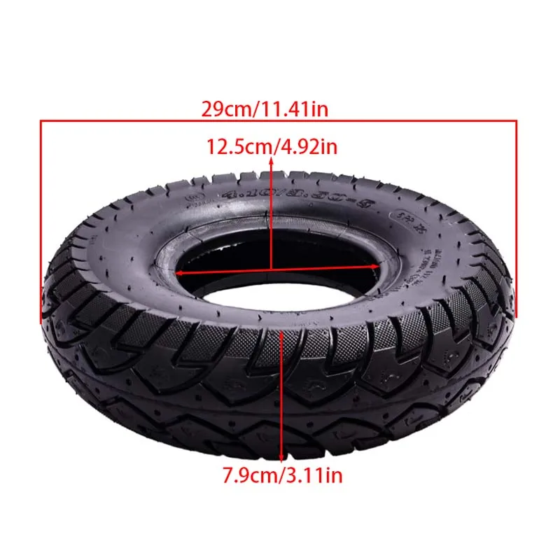 NEW Trolley Tire 4.10/3.50-5 Tyre for Old Age Walker 3.50-5 Tire Three Way Car Wheelchair 4.10/3.50-5 Inner Tube