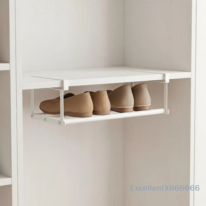 Adjustable Shoe Rack | Space-Saving Layered Organizer For Home Shoe Cabinets