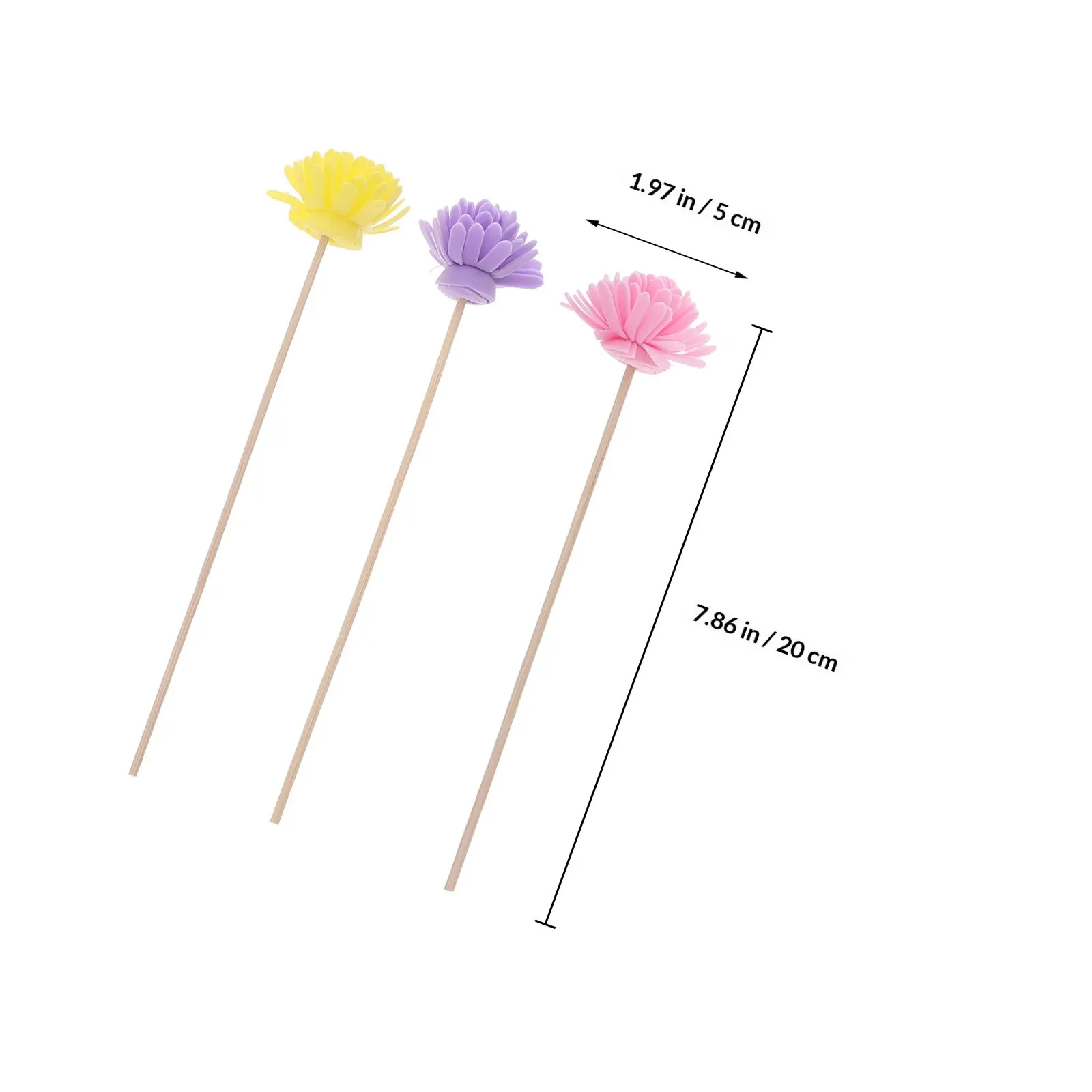 12Pcs Aromatic Reed Diffuser Sticks Flameless Scented Oil Reeds Longlasting Fragrance Home Office Decoration Reed Diffuser Base