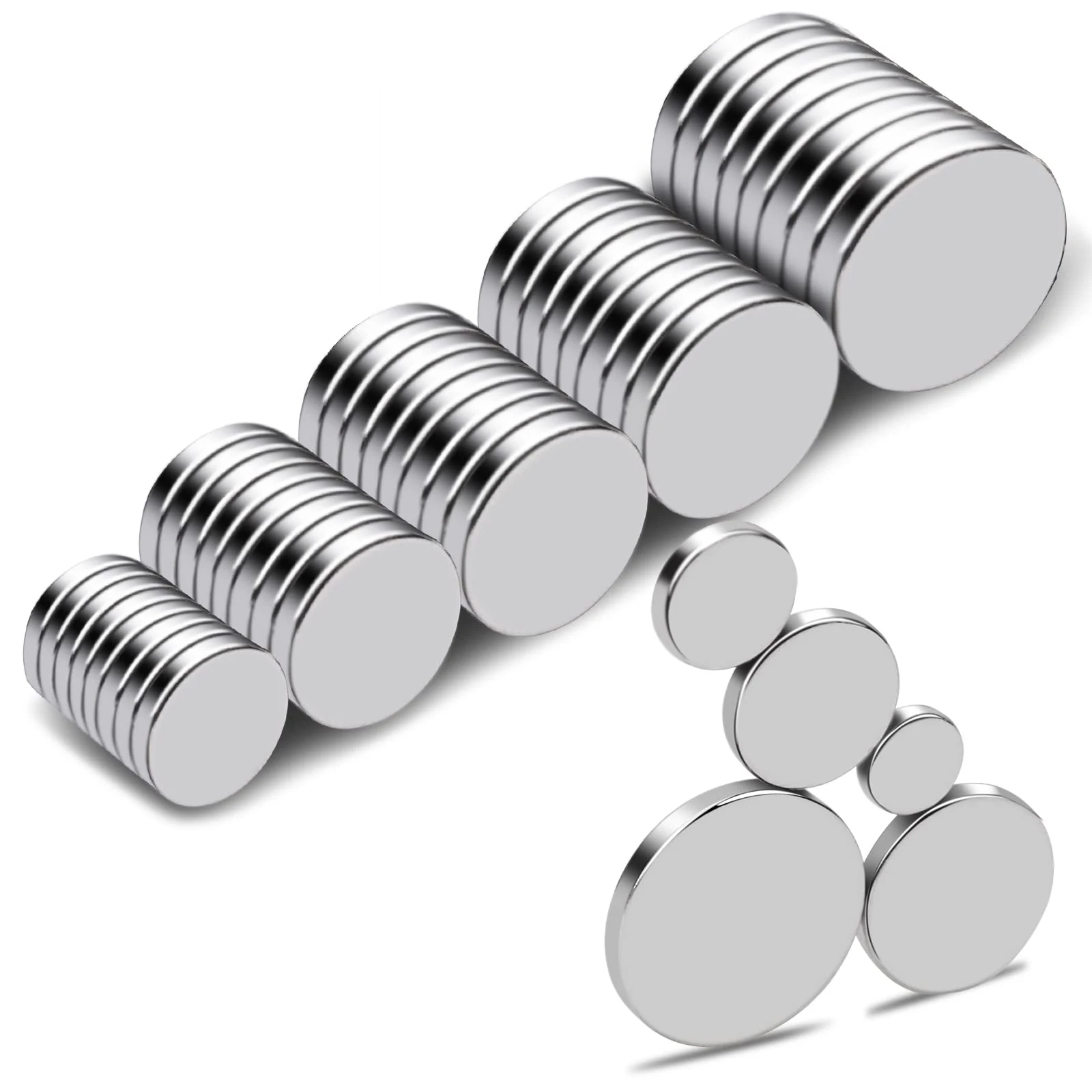 

Round Super Strong Magnets N35 Ndfeb Permanent Magnetic For Refrigerator Cylinder Fridge Office Whiteboard