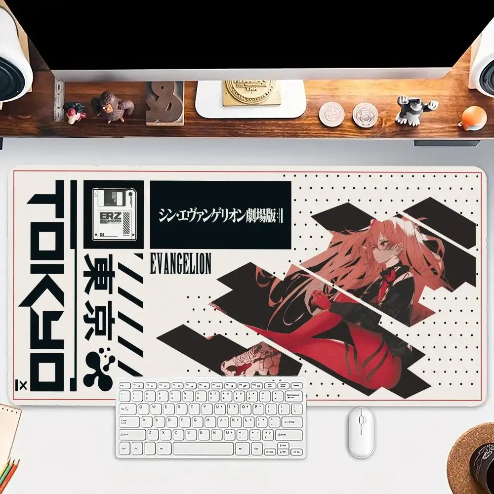 

Asuka character anime design Mouse Pad Large mouse pad, desk pad, anti slip base, washable for office and home use
