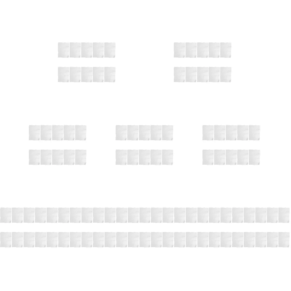 

10pcs 10 PCS Calligraphy Practice Paper Writing Sumi Xuan Brush Rice for Chinese Supplies