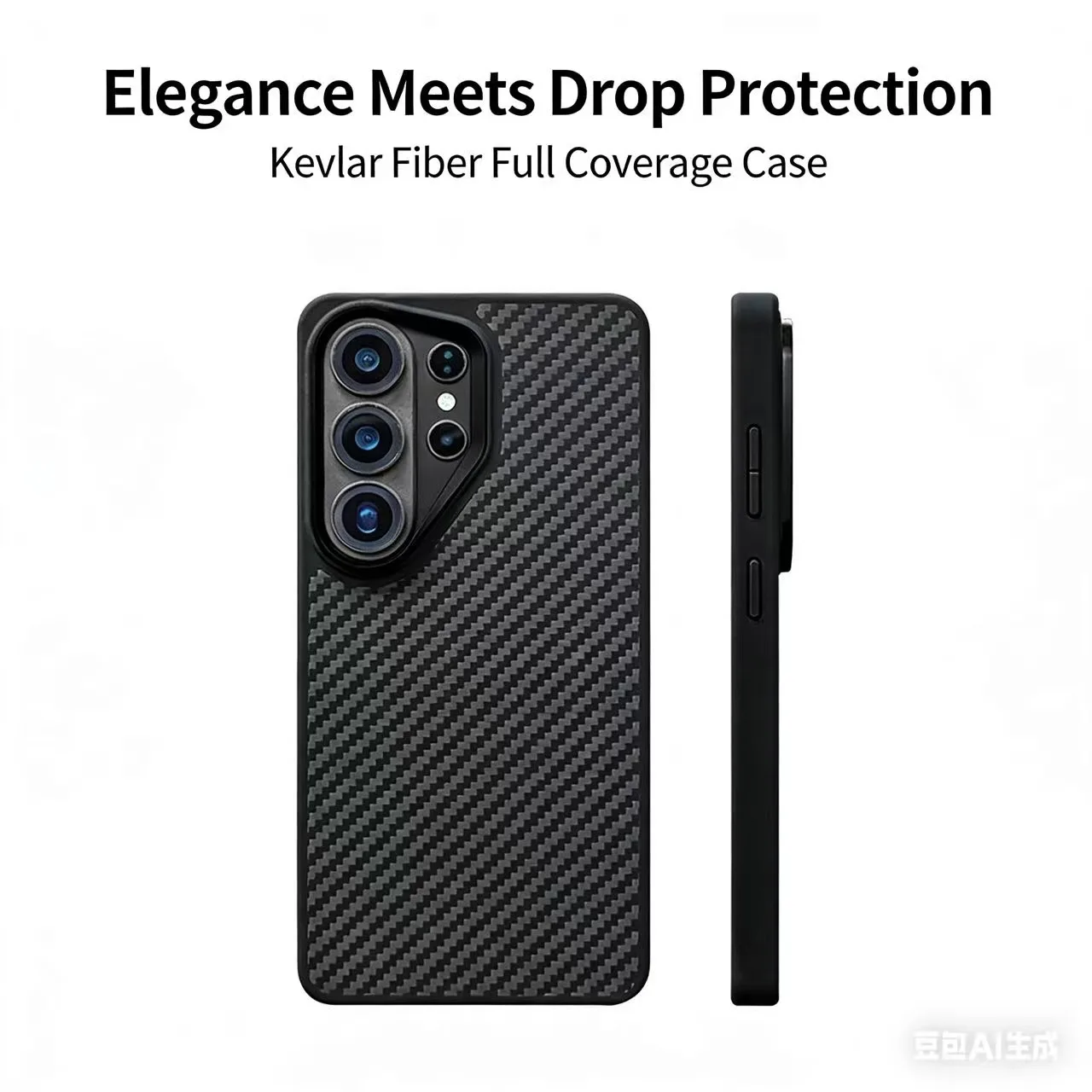 Business Kailaf Aramid Carbon Brazed Texture for Samsung Galaxy S26Ultra Case S26 Magnetic Protection Phone Case