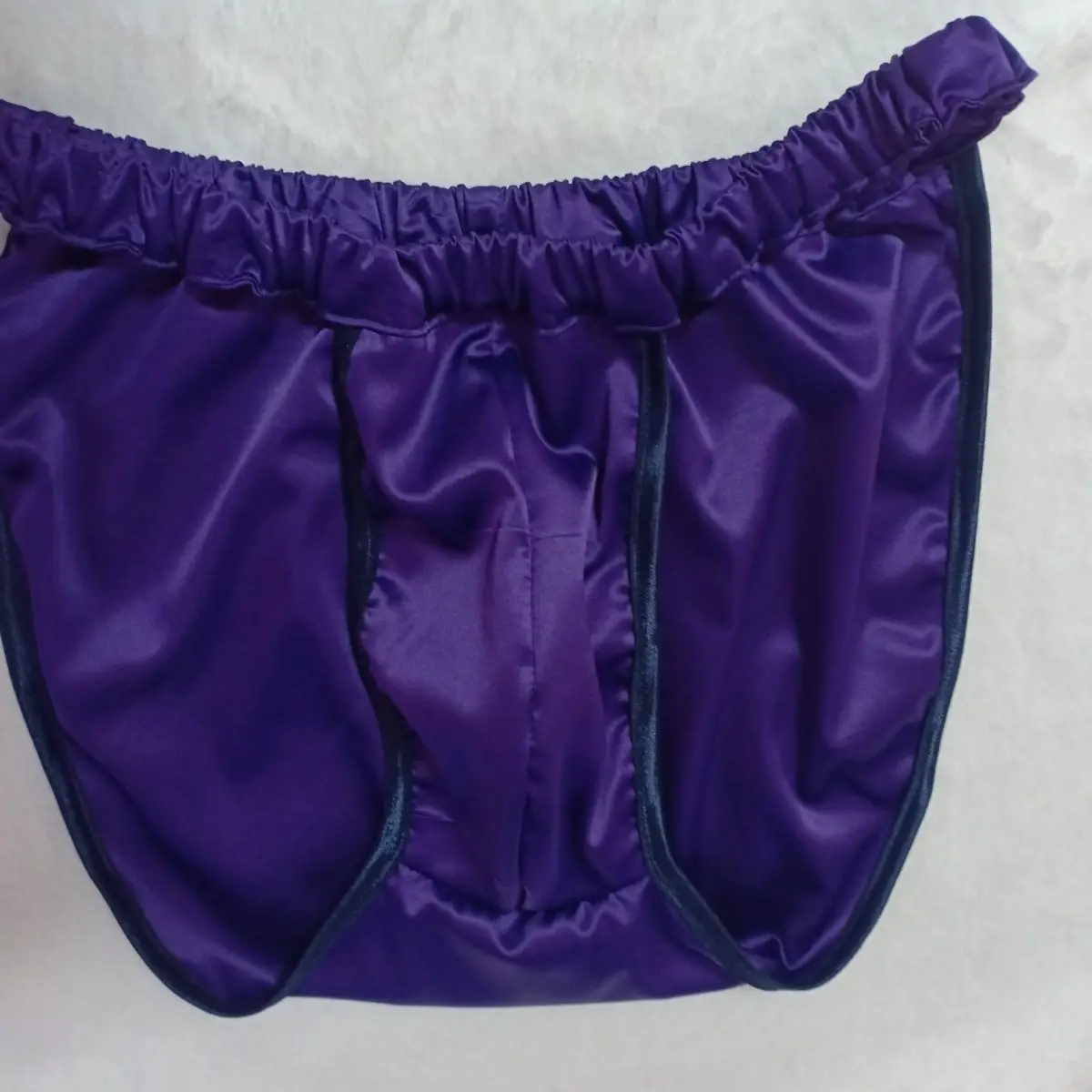 Man's Handmake Silky Touch Colorful Panties