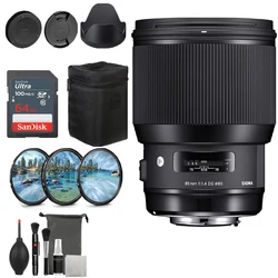 Sigma 85mm F1.4 DG HSM Art Lens Full Frame 85mm F1.4 Prime Lens For Canon Mount or Nikon Mount or Sony E Mount