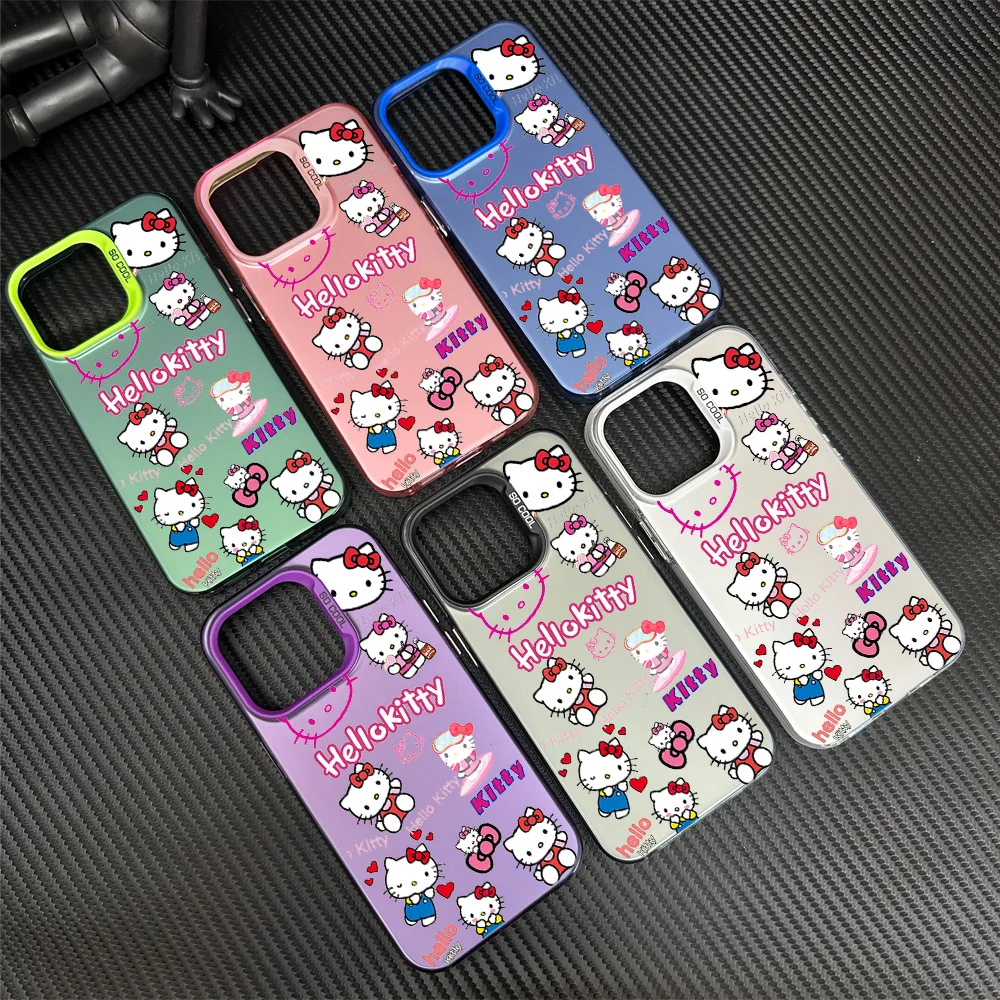 Cute Sanrios Hellos Kittys Phone Case for Oppo Reno12 Reno11 Reno10 Reno8 Reno7 Reno6 Reno5 Z F Pro Plus 4G 5G Matte Back Cover