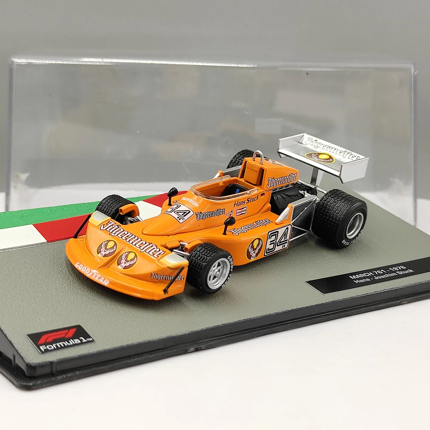 Diecast IXO 1:43 Scale MARCH 761-1976 #34 Racing Alloy Car Model