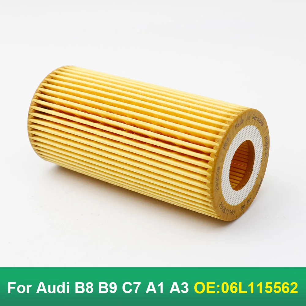 Car Oil Filter Kit 06L115562 For Audi B8 B9 C7 A1 A3 Sportback A4 Avant A5 A6 A7 Q3 Q5 Q7 TT 1.8TFSI 2.0 45 Engine Oil Filters