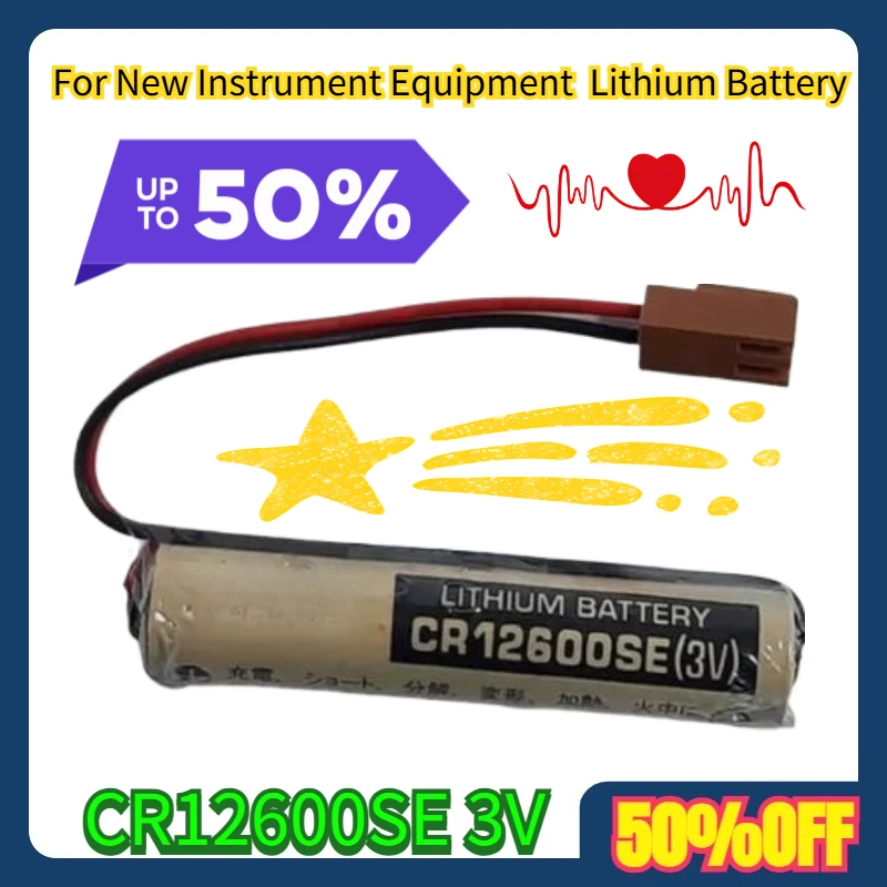 

For New CR12600SE 3V Instrument Equipment Lithium Battery