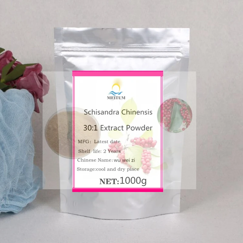 Embalaje y sellado profesional de fábrica EXTRACTO DE CHINENSIS DE SCHISANDRA Suplemento Cuidado Cuidado facial Polvo corporal
