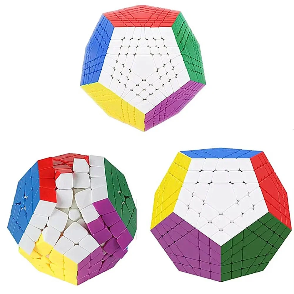 Sengso Megaminx Cube Shengshou Master Kilominx 4X4 5X5Gigaminx 6x6 Elite Kilominx 7x7 Teraminx Dodecahedron подарок для высокой сложности