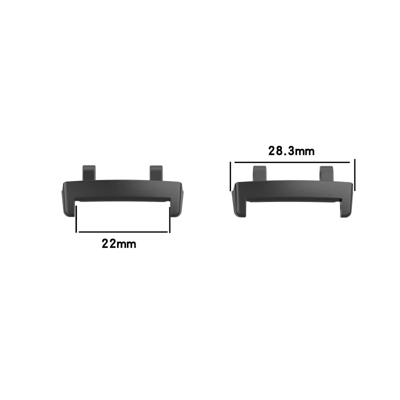 1 Pair Metal Connector for Huami Amazfit T-Rex 3 Smart Watch Connector Adapter for T-Rex3 Bracelet Accessories