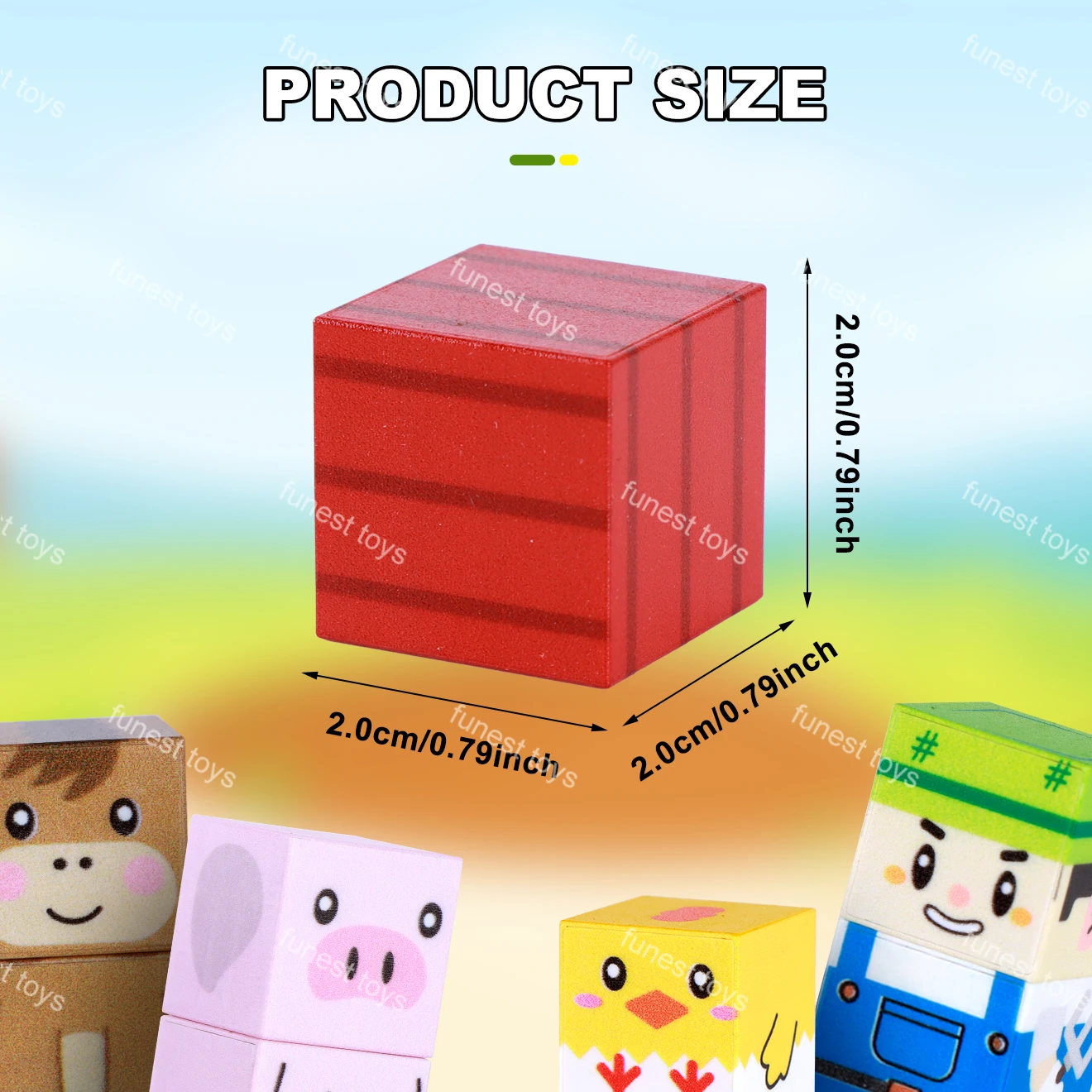 150PCS 자석 블록 세트 - 농장 동물 & 농부 테마 STEM 학습 장난감, 크리스마스, 생일, 부활절 선물로 완벽