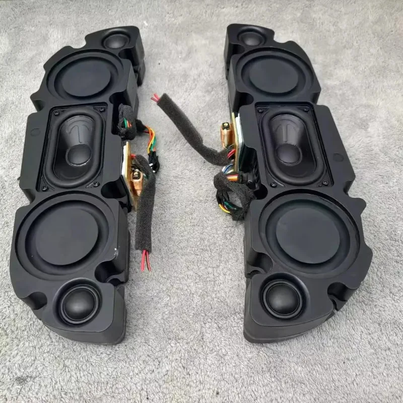Hi-Fi 2-Way Passive Speaker: Triple Driver, Dual Bass Diaphragms & Long-Throw Dual Tweeters for Home/Studio Audio